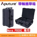 愛圖仕 Aputure NOVA P600C 影視燈專用配件 攝影棚支架 可360度旋轉 雙燈支架 帶輪攜帶箱 平板燈-規格圖4