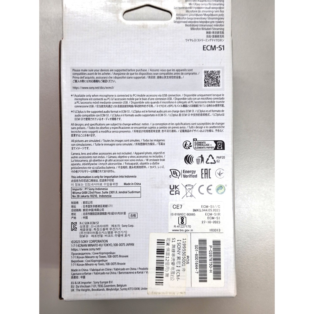 出清特價 SONY ECM-S1 小型可攜式串流麥克風 公司貨 單指向 全指向 立體聲 Vlog 直播 podcast-細節圖5