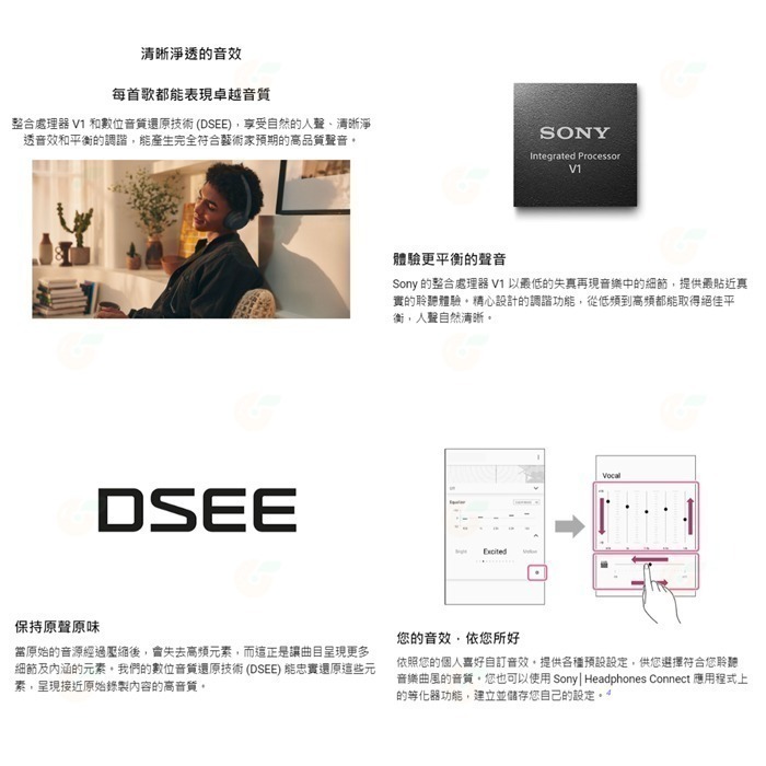 💥 出清特價 SONY WH-CH720N 無線藍芽耳機 公司貨 耳罩式 降噪 高續航 語音控制 快充 遠距 會議-細節圖6