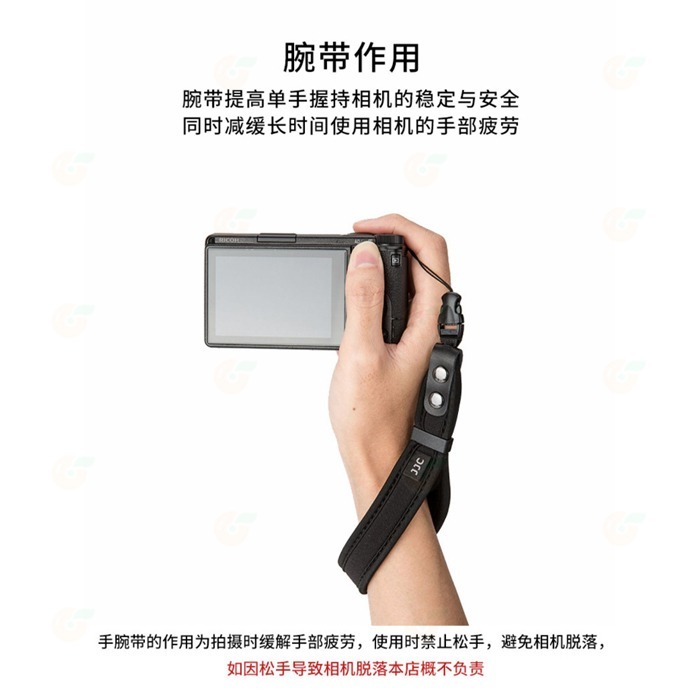 JJC ST-CP1 ST-1M2 相機手腕帶 快拆快扣 手帶 適用 GR3x ZV1 X100V RX100 R50V-細節圖3