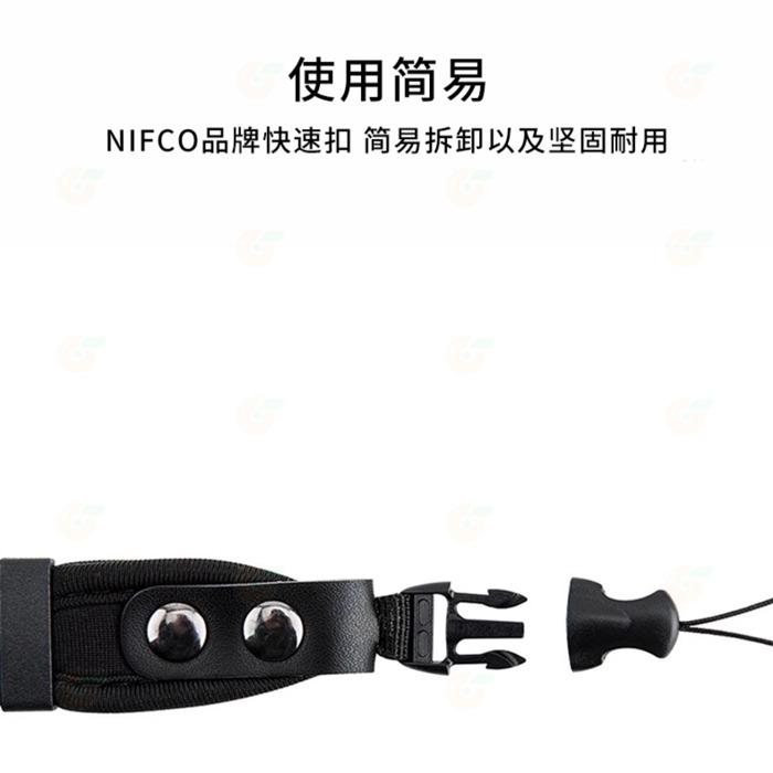 JJC ST-CP1 ST-1M2 相機手腕帶 快拆快扣 手帶 適用 GR3x ZV1 X100V RX100 R50V-細節圖5