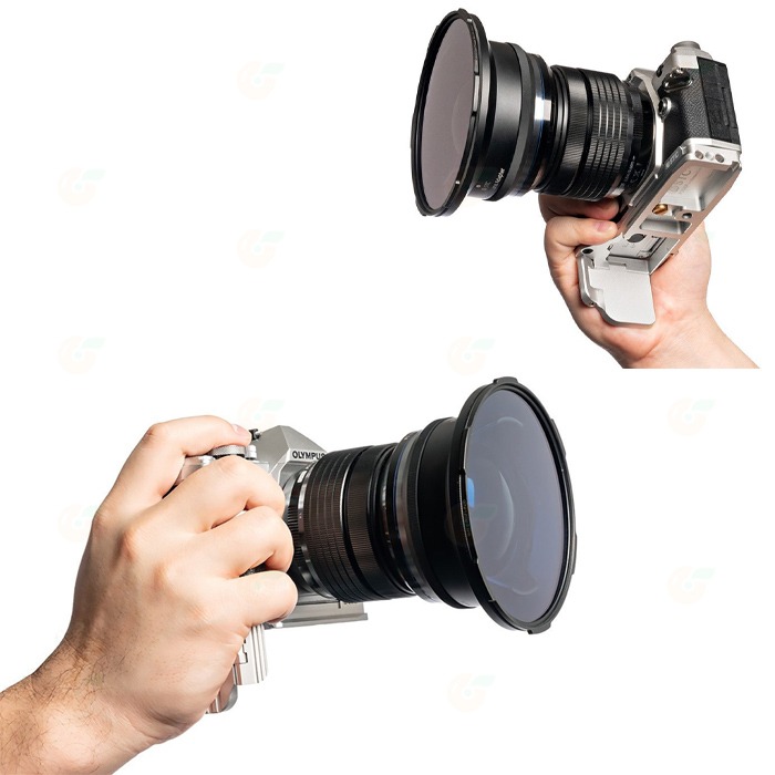 STC FOGRIP 快展手把+8cm活動側板 適用 OLYMPUS E-M5 III OM-5 黑 銀 EM5III-細節圖5