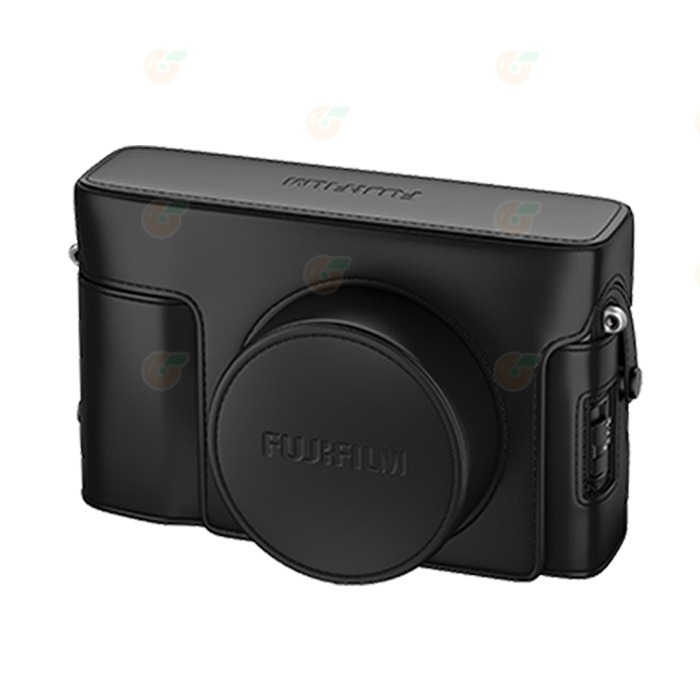 富士 FUJIFILM LC-X100V 原廠皮套 公司貨 背帶 底座套 X100V專用 復古相機包-細節圖2