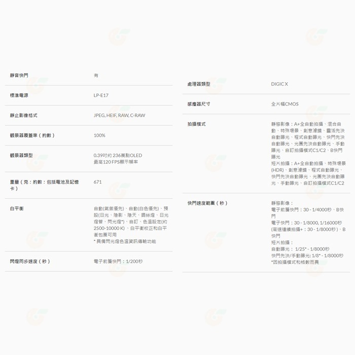 ⭐ 送定焦鏡頭 Canon EOS R8 Body 全片幅無反單眼相機 單機身 台灣佳能公司貨-細節圖9