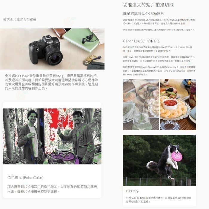 ⭐ 送註冊禮 Canon EOS R8 KIT 24-50mm 全片幅無反單眼相機 單鏡組 台灣佳能公司貨 24-50-細節圖2