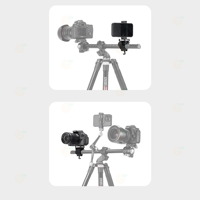 卡宴 Cayer LA60II LA80II LA100II 中軸橫置桿 公司貨 相機固定座 俯拍 商品攝影 腳架 適用-細節圖7