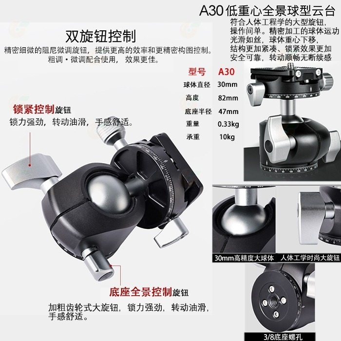 Coman TSC14A30 TSC24A30 TSC34A40 無中軸低重心 碳纖維三腳架 1號 2號 3號 公司貨-細節圖5