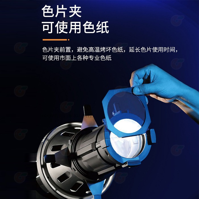 ⭐ MAX-D 第三代光學造型插片聚光筒 20度 保榮卡口 投影片 色片 光效 可調光圈 攝影 MAX-D-LED-細節圖4