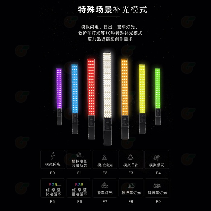 永諾 YONGNUO YN360III 棒型 LED 持續燈 公司貨 雙色溫 RGB 全彩 補光燈 燈棒 直播-細節圖7