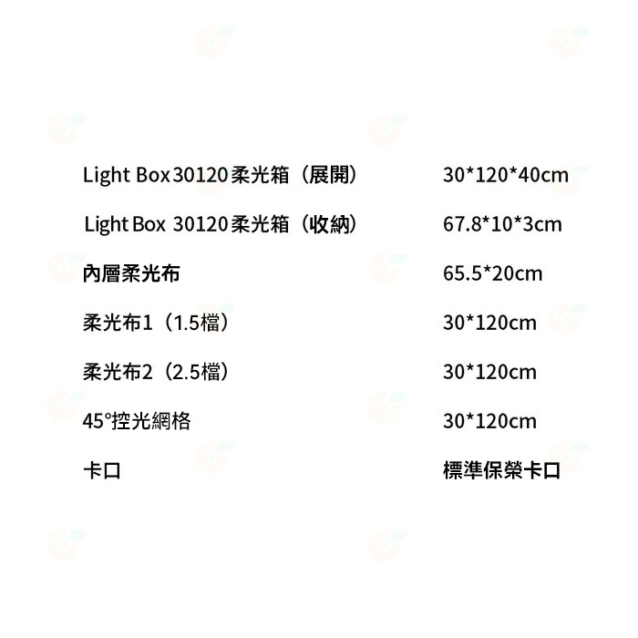 愛圖仕 Aputure Light Box 30120 柔光罩 公司貨 30x120CM 柔光箱 標準保榮卡口 攝影棚-細節圖6