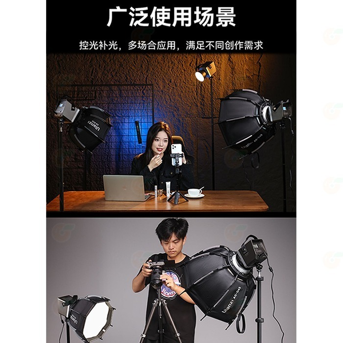 Ulanzi LT005 60W COB 美規雙色溫影視持續燈 公司貨 迷你保榮卡口 多功能 攝影棚補光燈-細節圖4