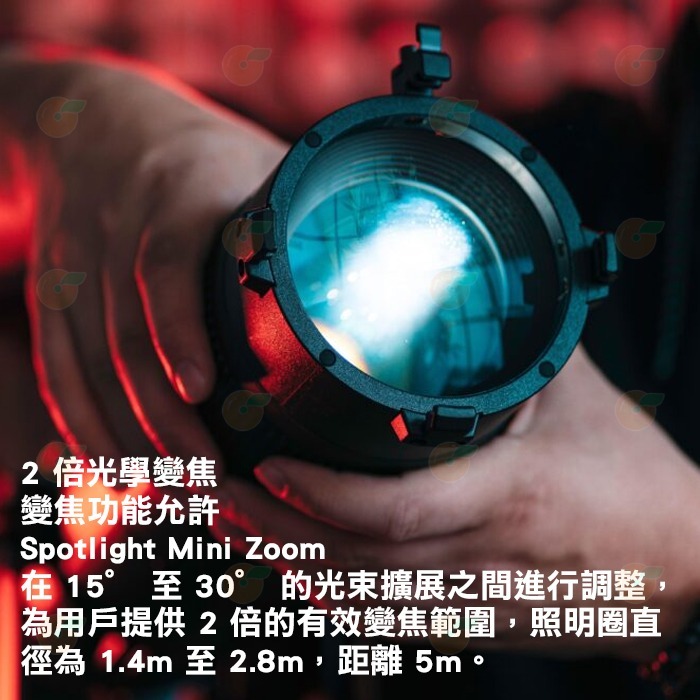 愛圖仕 Aputure Spotlight Mini Zoom 變焦投影鏡頭 公司貨 LS 60d LS 60x 適用-細節圖3
