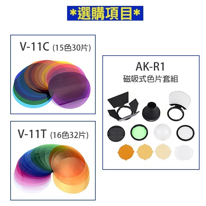 神牛 Godox AD200-H200R 外拍燈 圓形燈頭 H200R 公司貨 磁性接口 適用AD200 配件-細節圖5