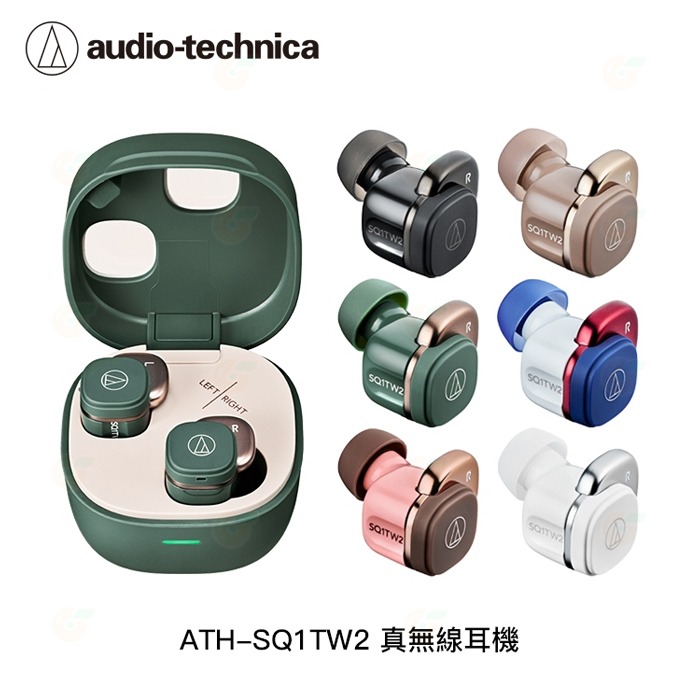 ⭐ 鐵三角 Audio-technica ATH-SQ1TW2 真無線藍牙耳機 公司貨 IPX5防水 入耳式 耳塞-細節圖8