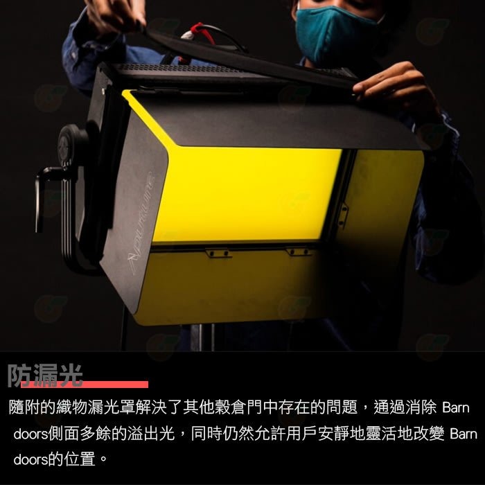 愛圖仕 Aputure Nova P300C 四葉片含蜂巢 公司貨 遮光罩 控光配件 攝影燈 棚燈 擋光板 棚拍 遮光-細節圖3