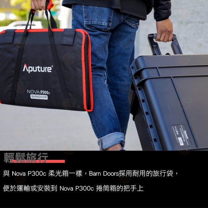 愛圖仕 Aputure Nova P300C 四葉片含蜂巢 公司貨 遮光罩 控光配件 攝影燈 棚燈 擋光板 棚拍 遮光-細節圖5
