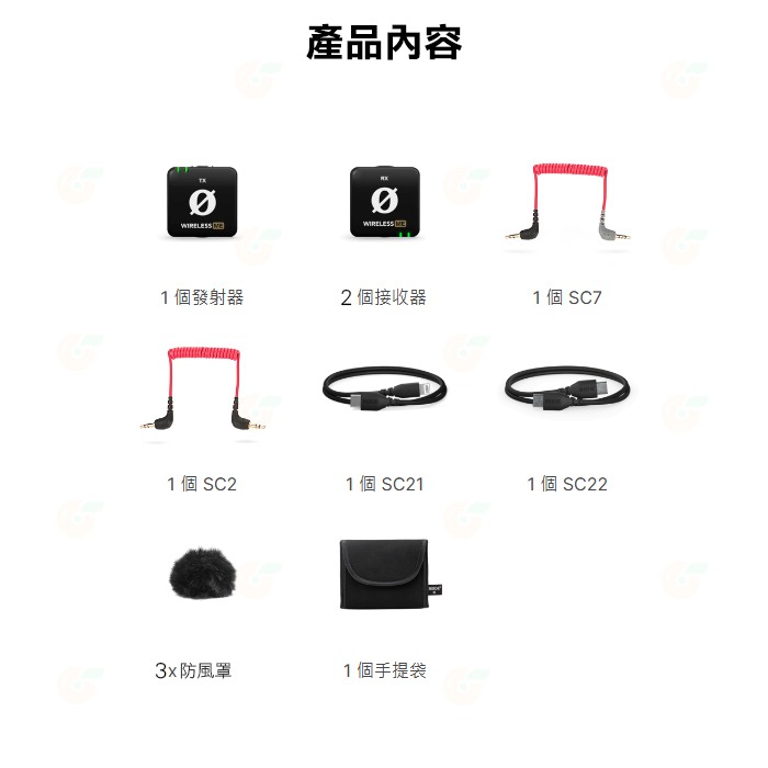 RODE Wireless Me Dual 一對二無線麥克風 公司貨 廣播級全指向 訪談 Vlog 手機直播 錄音 錄影-細節圖7