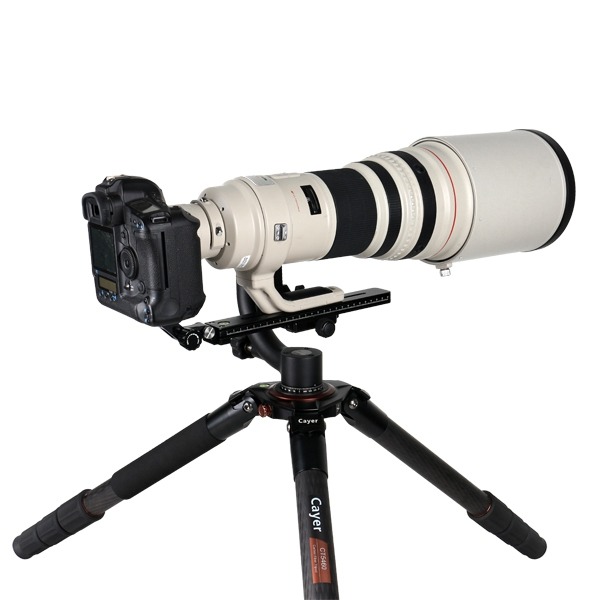 卡宴 Cayer AGS250 AGS280 AGS400 長鏡頭支架 公司貨 相容 Manfrotto 燕尾槽快拆板-細節圖5