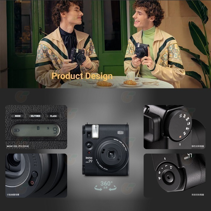 富士 FUJIFILM Instax mini 99 拍立得相機 公司貨 立可拍 即可拍 底片 mini99-細節圖2