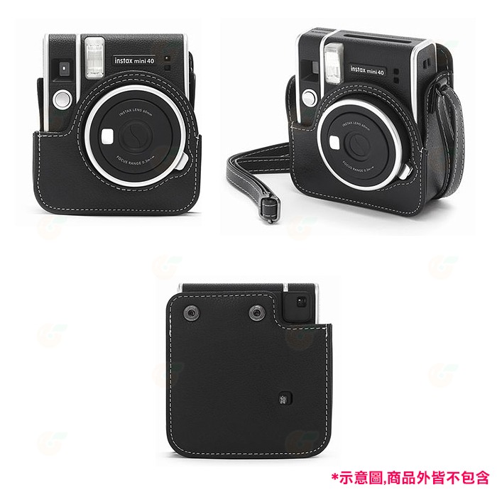 ⭐ 富士 FUJIFILM instax mini 40 原廠相機包 公司貨 保護套 復古皮套 mini40 拍立得 用-細節圖3