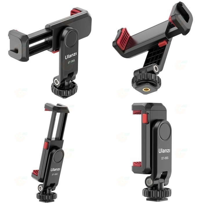 Ulanzi ST-06S ST-22 雙冷靴座 快裝 橫豎拍 手機夾 公司貨 可調角度 熱靴 Vlog 直播 錄影-細節圖5