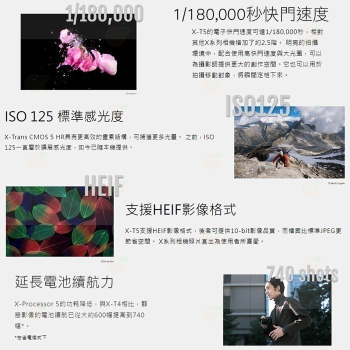 富士 FUJIFILM fuji X-T5 BODY 微單眼相機 機身 XT5 恆昶公司貨-細節圖5
