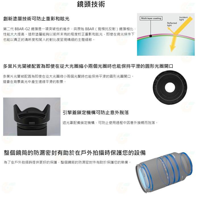 TAMRON A058 35-150mm F2-2.8 DiIII VXD 公司貨 35-150 SONY NIKON用-細節圖6