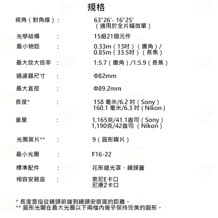 TAMRON A058 35-150mm F2-2.8 DiIII VXD 公司貨 35-150 SONY NIKON用-細節圖9