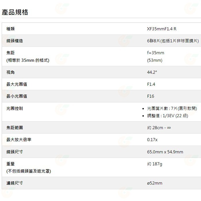 富士 FUJIFILM fuji XF 35mm F1.4 R 大光圈定焦鏡頭 街拍人像鏡 恆昶公司貨-細節圖7