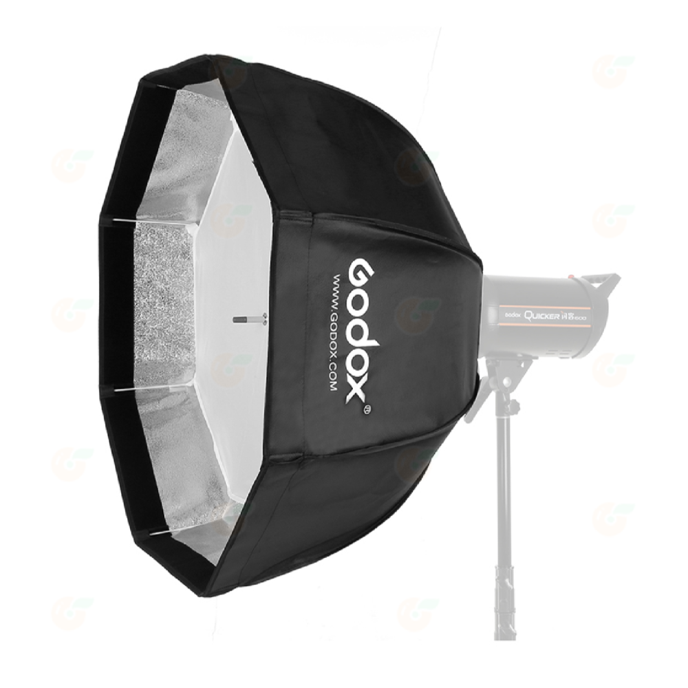 附網格 神牛 Godox SB-US-120 SB-US-80 快速摺傘式八角柔光罩 保榮卡口 120cm 80cm-細節圖2