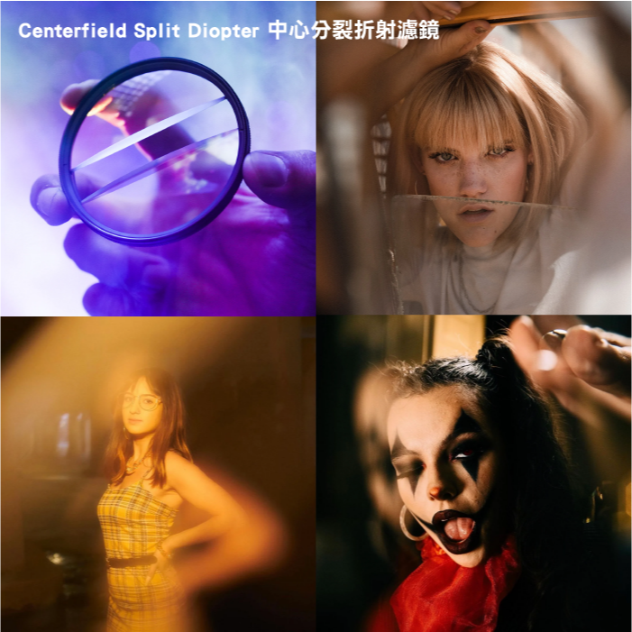 PRISM LENS FX Filter Centerfield Split Diopter 中心分裂折射濾鏡 特效濾鏡-細節圖3