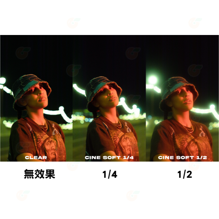 PRISM LENS FX Cine Soft 1/2 1/4 82mm 95mm 電影柔光 特效濾鏡 公司貨 黑柔焦-細節圖3