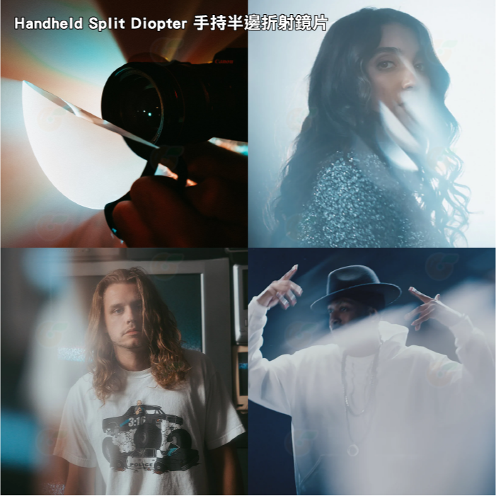PRISM LENS FX Filter Handheld Split Diopter 手持半邊 折射鏡片 濾鏡 公司貨-細節圖4