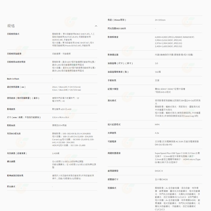 送註冊禮 Canon EOS R6 Mark II Body 全片幅無反單眼相機 單機身 台灣佳能公司貨 R62-細節圖7