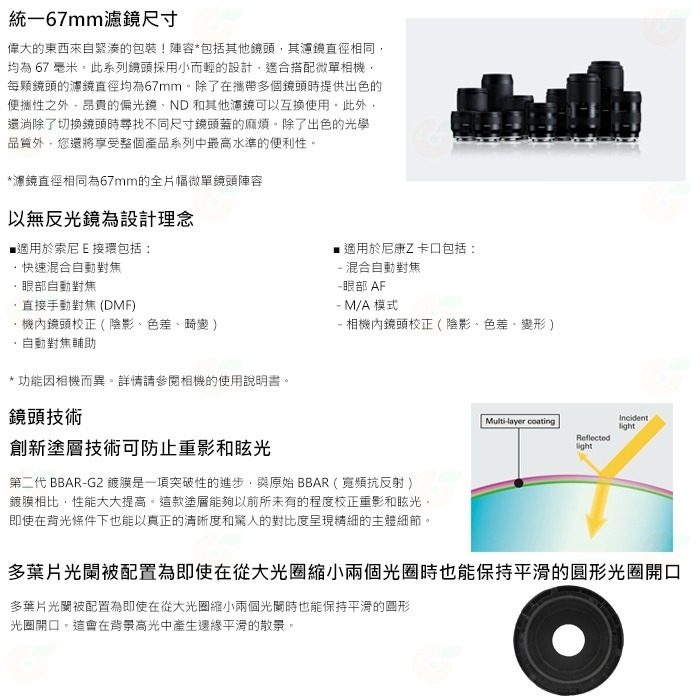 送好禮 TAMRON A063 28-75mm F2.8 DiIII VXD G2 2代鏡頭公司貨 28-75 Sony-細節圖5