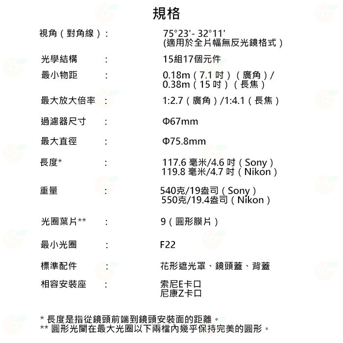 送好禮 TAMRON A063 28-75mm F2.8 DiIII VXD G2 2代鏡頭公司貨 28-75 Sony-細節圖7