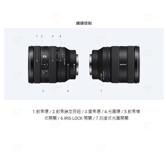 送註冊禮 SONY SEL2070G FE 20-70mm F4 G 超廣角標準變焦鏡頭 20-70 全幅鏡 公司貨-細節圖7