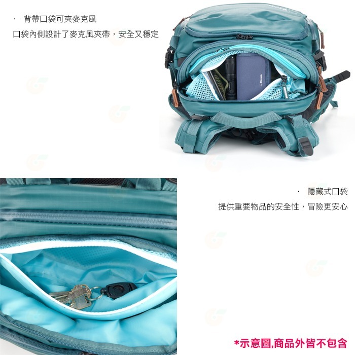 Shimoda 520-147 Explore v2 30 Starter Kit Teal 二代女生版探索背包套組-細節圖4