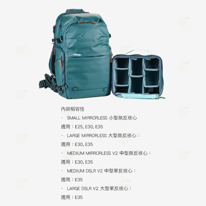 Shimoda 520-147 Explore v2 30 Starter Kit Teal 二代女生版探索背包套組-細節圖7