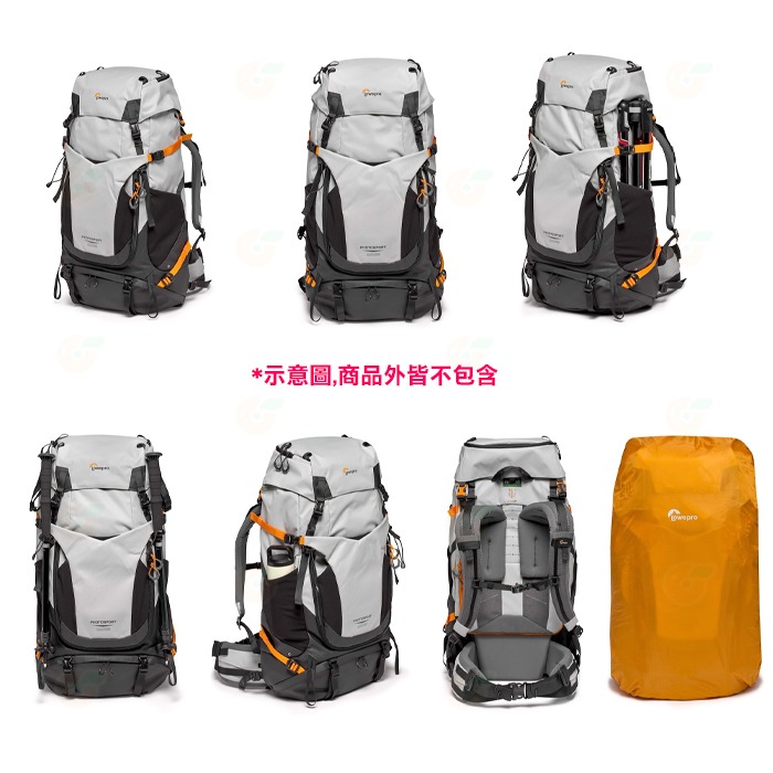 羅普 Lowepro PhotoSport PRO 55L AW III M-L 登山相機包 攝影後背包 環保材質-細節圖4