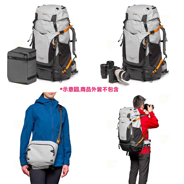 羅普 Lowepro PhotoSport PRO 55L AW III M-L 登山相機包 攝影後背包 環保材質-細節圖6