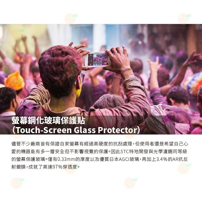 STC 9H AN 鋼化貼 螢幕玻璃保護貼 硬式玻璃貼 適用 Insta360 ONE R 2片式-細節圖2