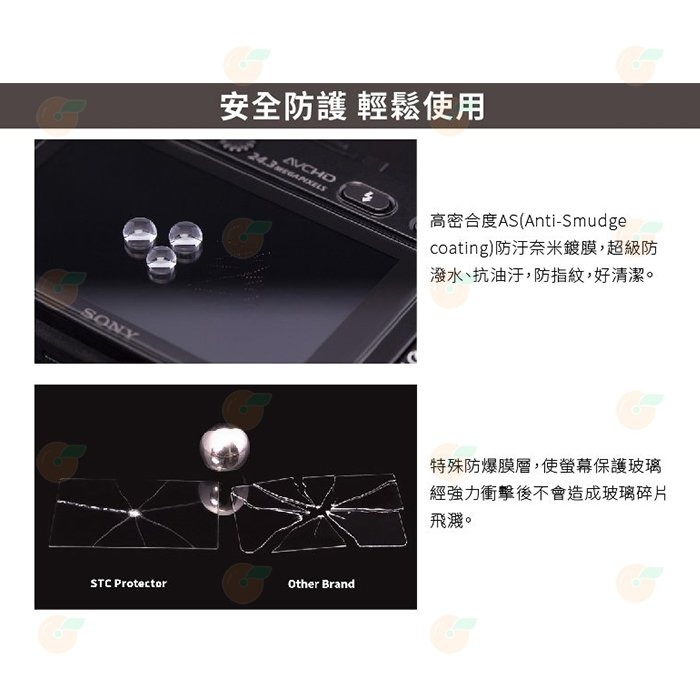 STC 9H AN 鋼化貼 螢幕玻璃保護貼 硬式玻璃貼 適用 Insta360 ONE R 2片式-細節圖3