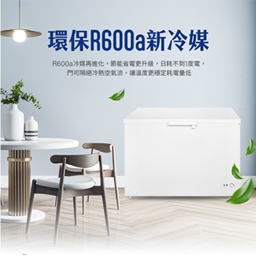 含拆箱定位+舊機回收 東元 TECO RL3002W 300公升 上掀式臥式冷凍櫃 定頻 直冷 冷凍 冷藏-細節圖4