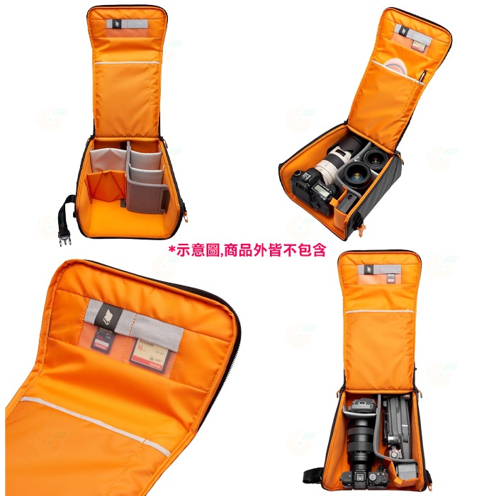 羅普 Lowepro L253R 百納快取保護袋 XL 環保材質 GearUp Creator Box II 相機鏡頭包-細節圖6