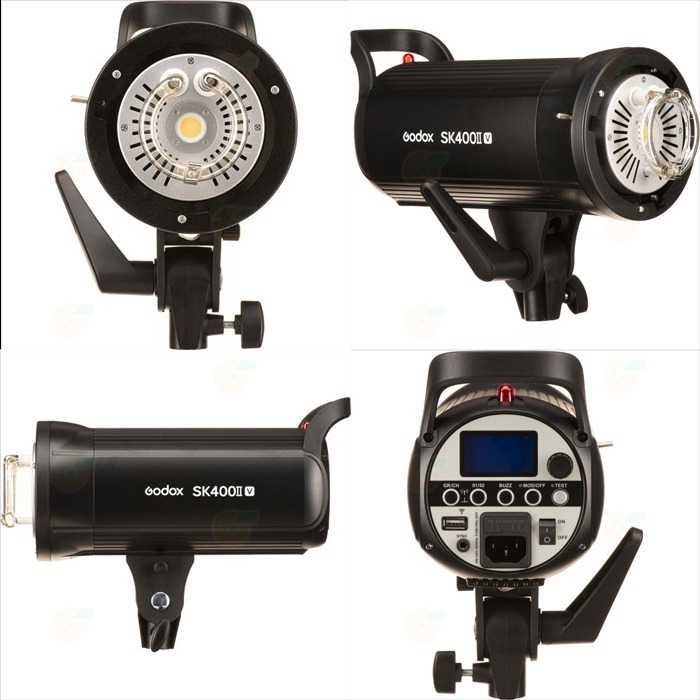 ⚡ 神牛 Godox SK400IIV 400W 玩家棚燈 閃光燈 公司貨 保榮卡口 攝影燈 LED 造型燈 模擬燈-細節圖2