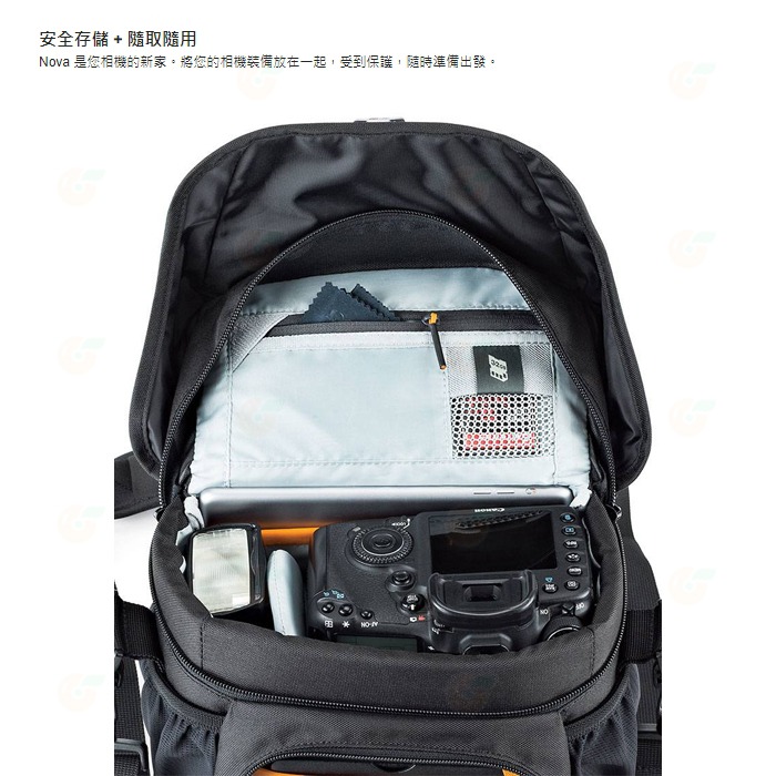 羅普 Lowepro L148K 諾瓦 Nova 160 AW II 相機單肩包 公司貨 可放單眼閃光燈 相機包-細節圖5