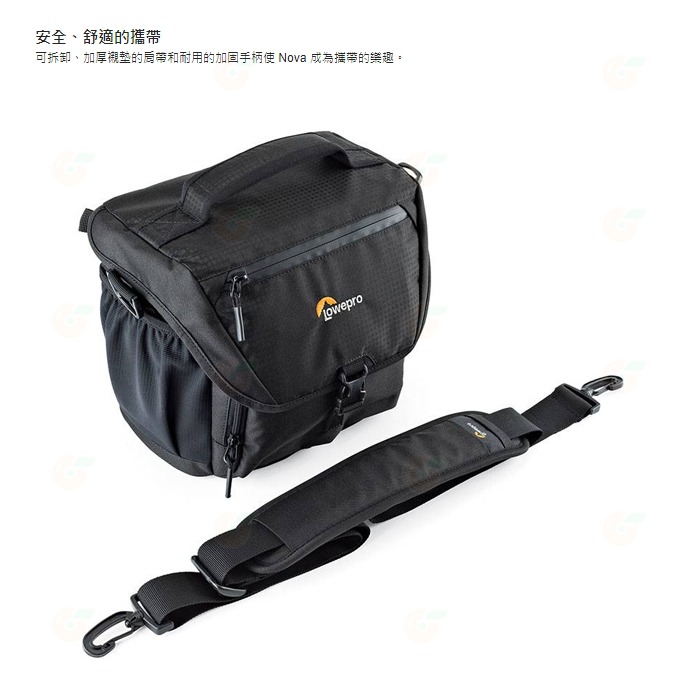 羅普 Lowepro L149K 諾瓦 Nova 170 AW II 相機單肩包 公司貨 可放單眼鏡頭 相機包-細節圖5