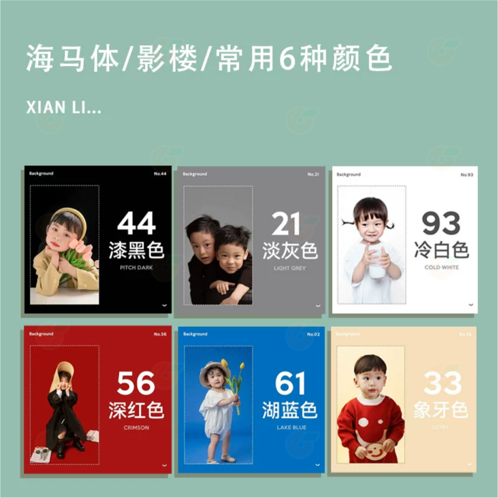 仙麗 Superior Seamless 專業攝影背景紙 2.72M X 11M 無縫背景紙 直播 攝影 棚拍 不反光-細節圖3