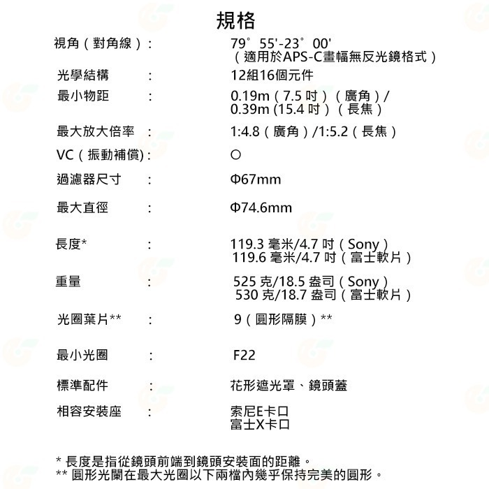 TAMRON B070 17-70mm F2.8 Di III-A VC RXD 公司貨 17-70 SONY 富士用-細節圖8